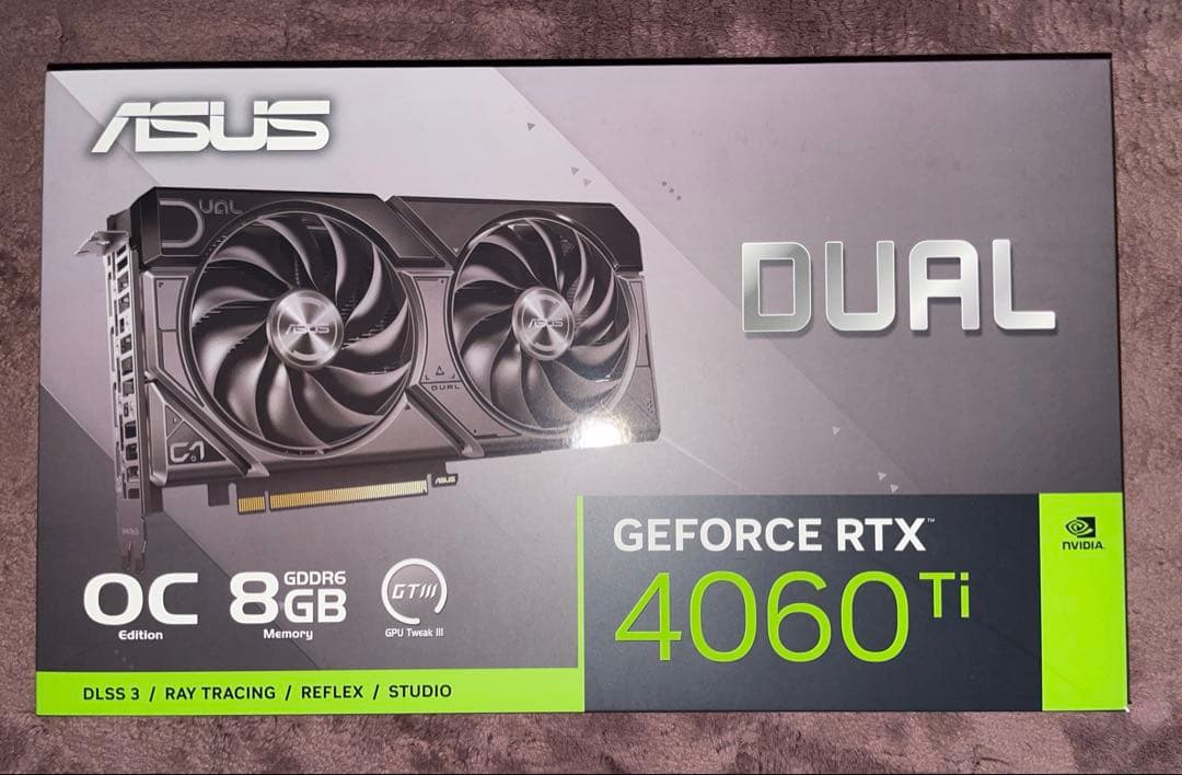 新品　ASUS GeForce RTX 4060 Ti OC 8GB