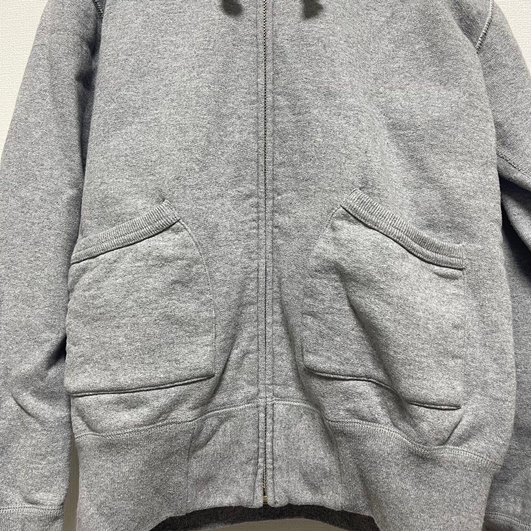 JOE McCOY BALL PARK 裏起毛ジッパーフードパーカー　S