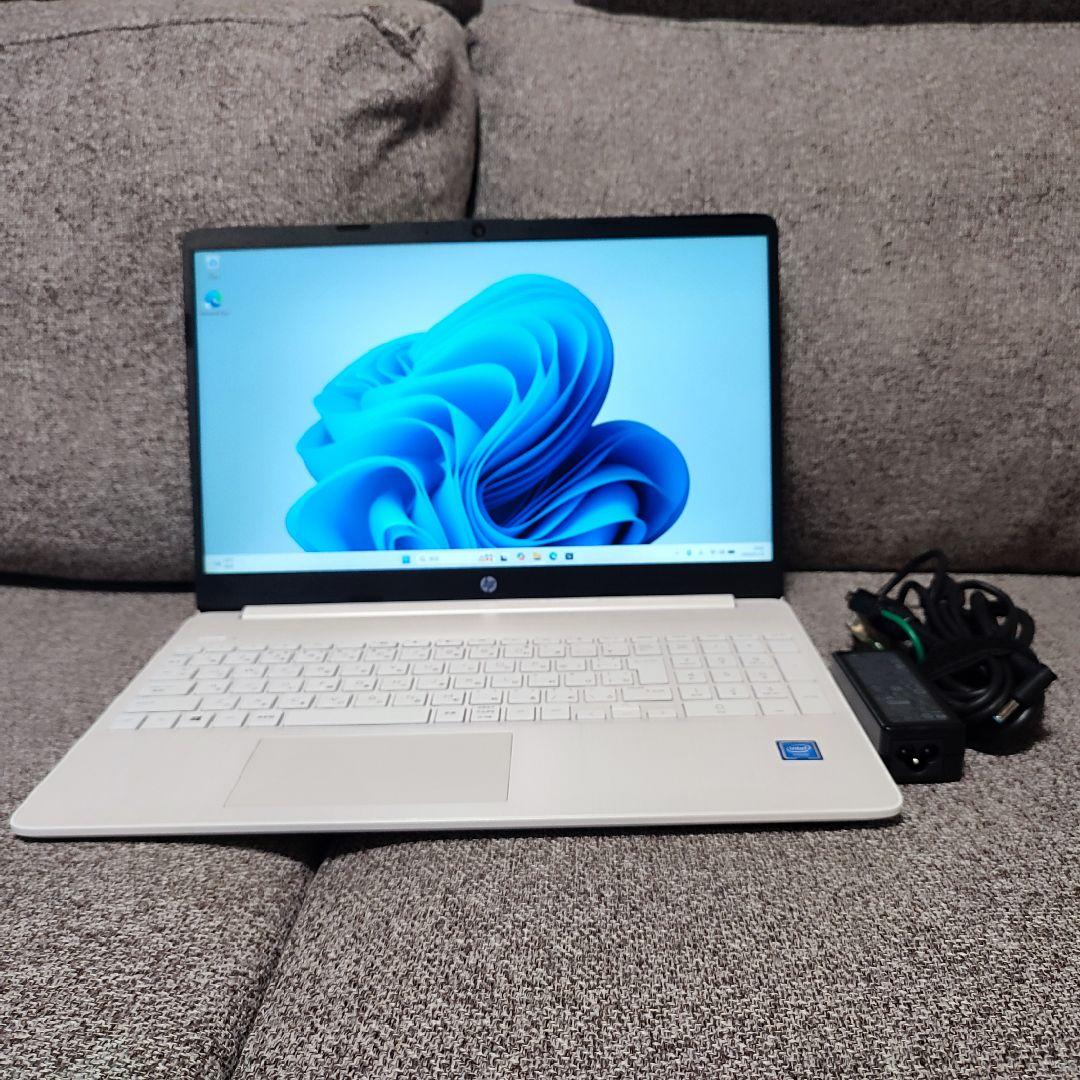 【バッテリー100%・美品】HP 15s-fq 8GB SSD256GB