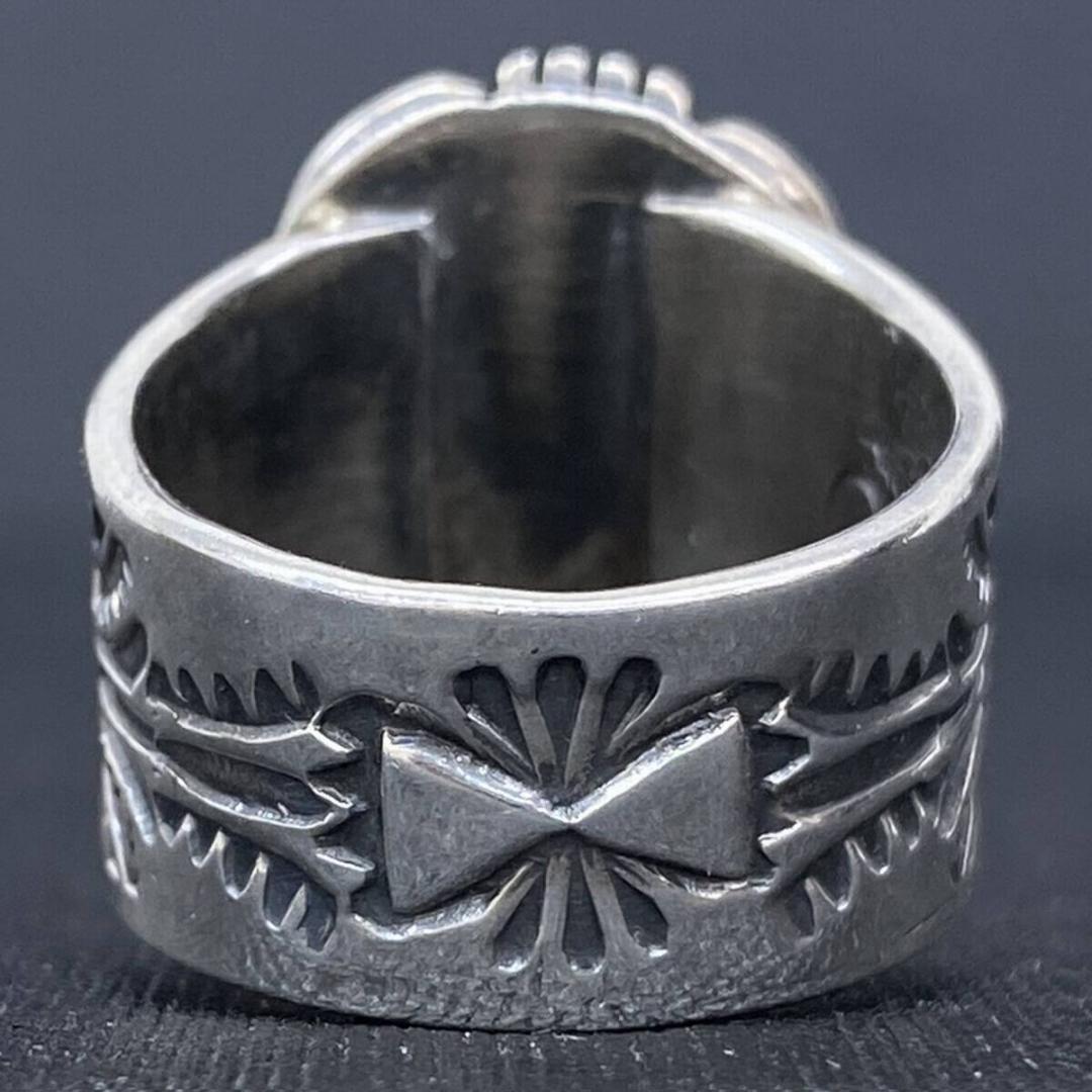 美品 NAVAJO CooperWillie シルバーラピスラズリリング 12号