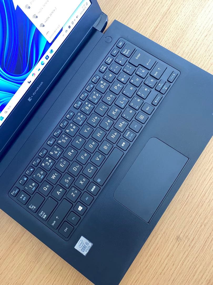 東芝ノートパソコン/i5-10210U/SSD256GB/メモリ8GB/無線