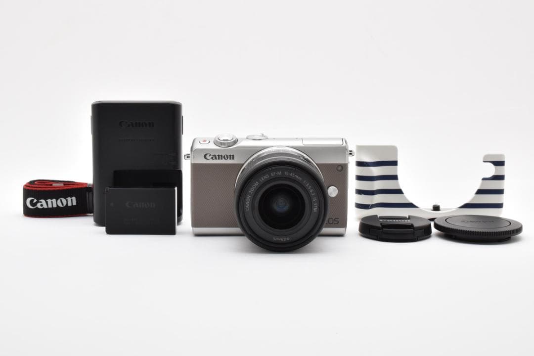 Canon EOS M100 標準レンズキット グレー