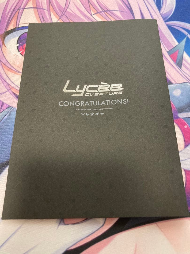 lycee 在原七海　リドルジョーカー　SP 直筆サイン　ゆずソフト3.0