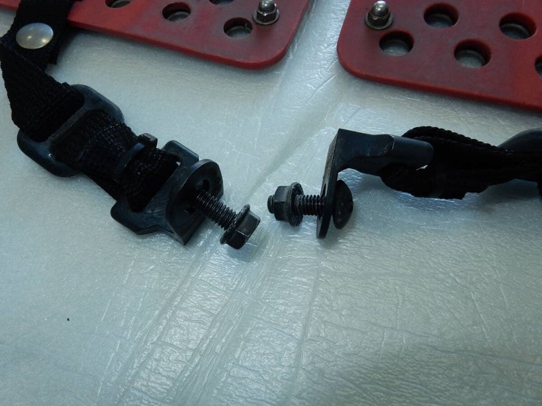 JAOS ジャオス マッドガード マッドフラップ 赤 JB23 ジムニー 泥除け