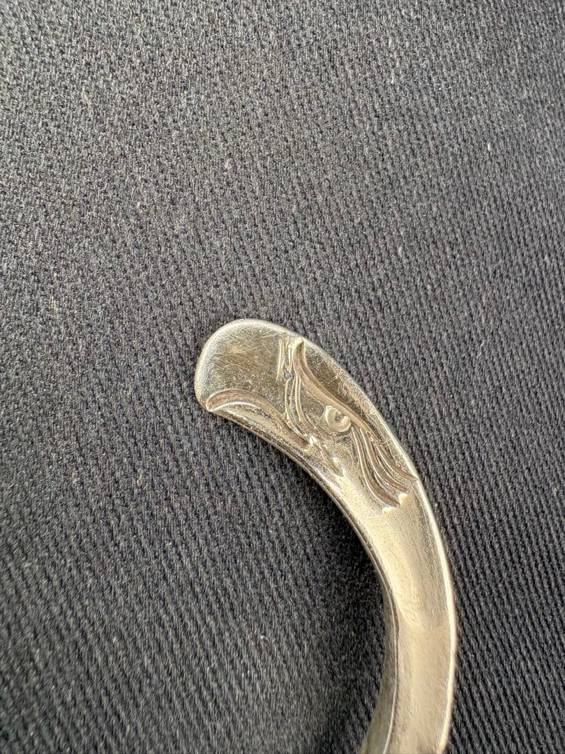 ゴローズ　顔ブレス　サイズS 上金　先金　フェザー　イーグル　メタル　クロス