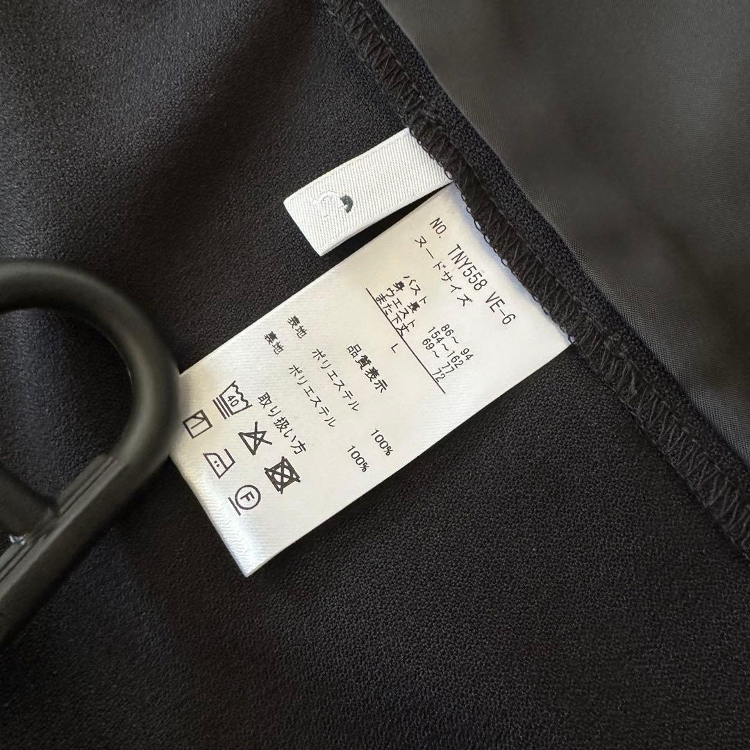 ジレ　セットアップ　パンツスーツ　3点セット　セレモニー　フォーマル　L