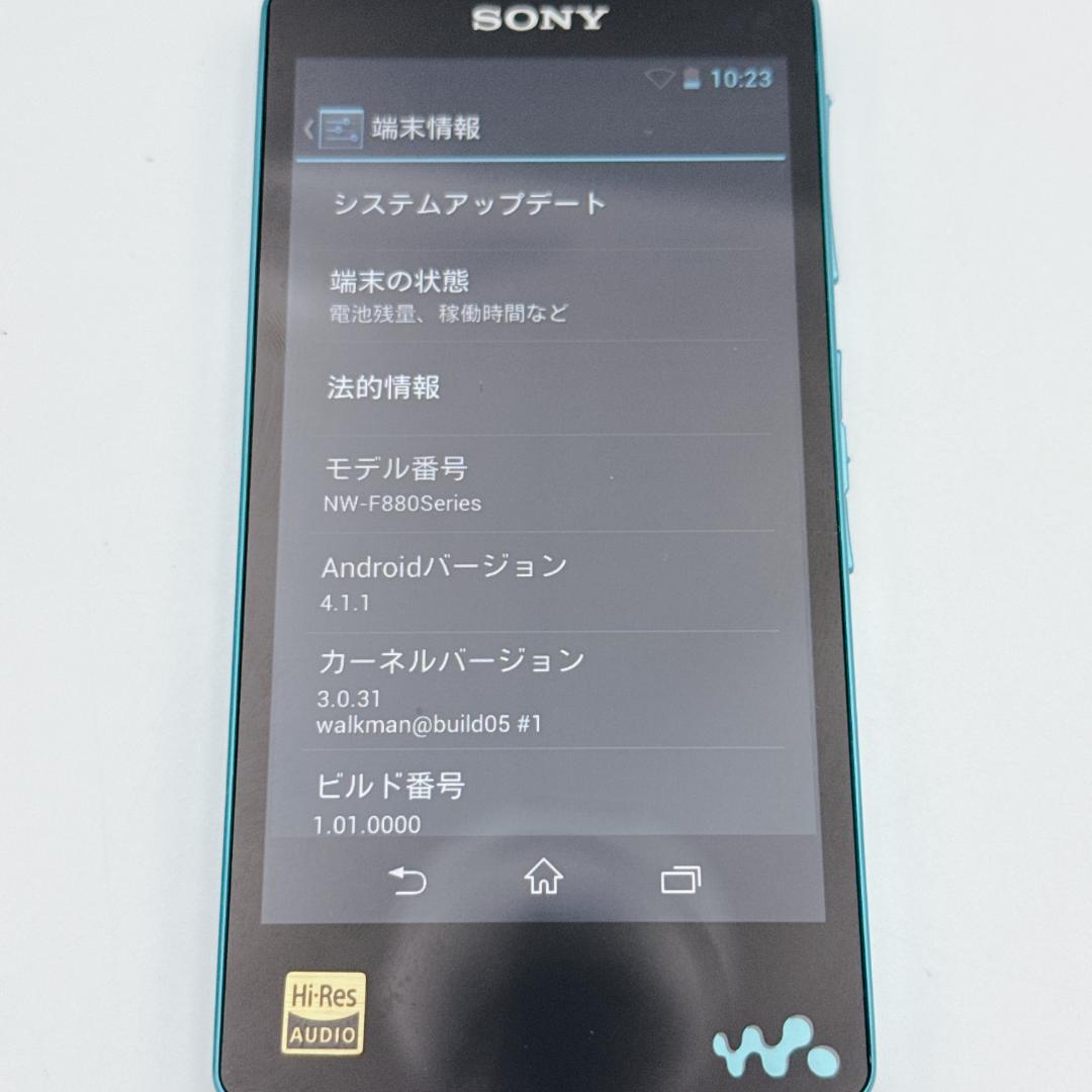 【未使用級】SONY WALKMAN NW-F886 32GB