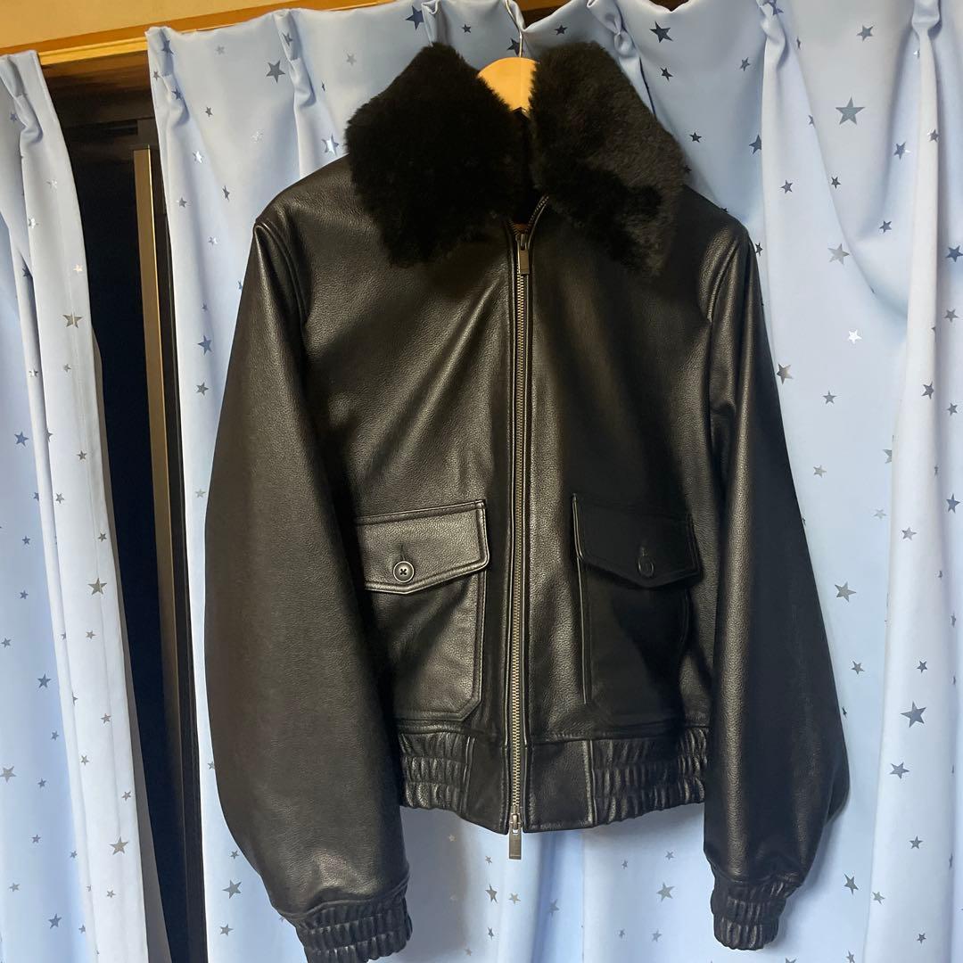 CLEL 牛革/カウレザー G-1ブルゾン