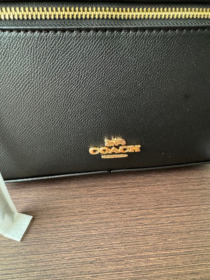 R*様 COACH ブラック バックパック