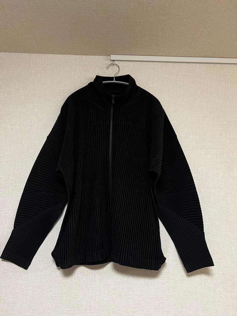 HOMME PLISSÉ ISSEY MIYAKE ブラック ジャケット