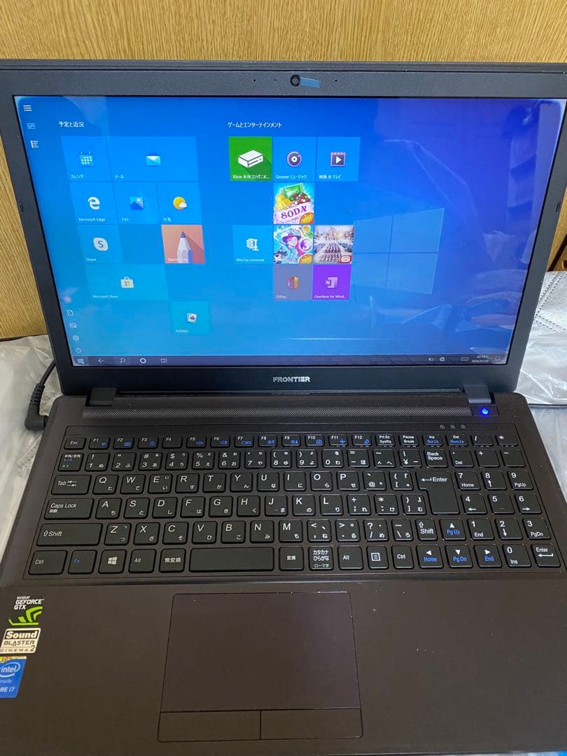 美品　ハイスペック　ノートパソコン本体　Core i7 フロンティア