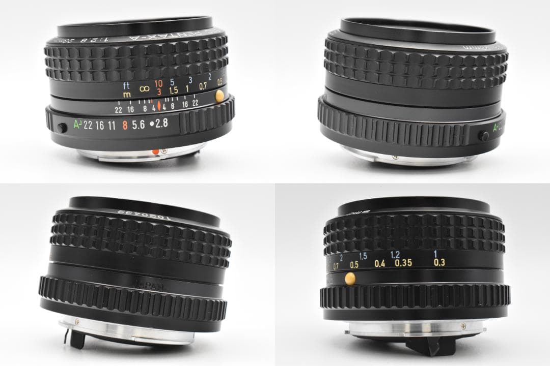 【美品】ペンタックス smc PENTAX-A 28mm F2.8 レンズ