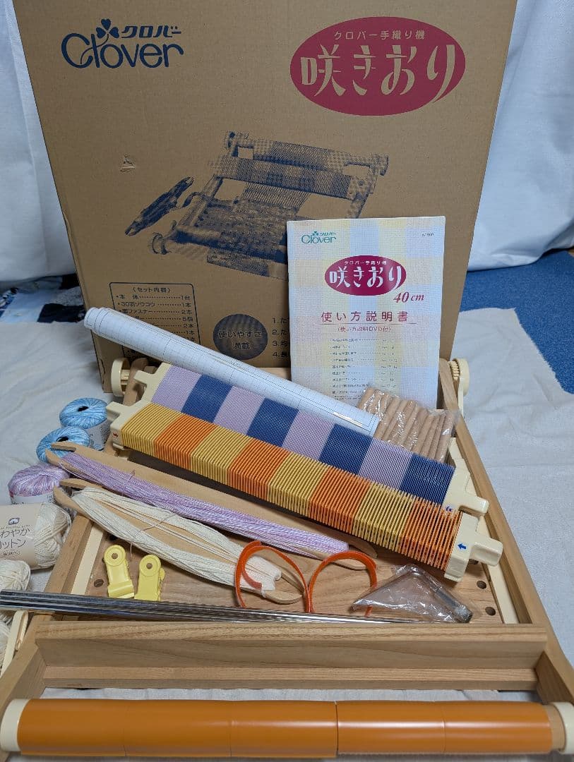 クロバー 手織り機 咲きおり　DVD付き
