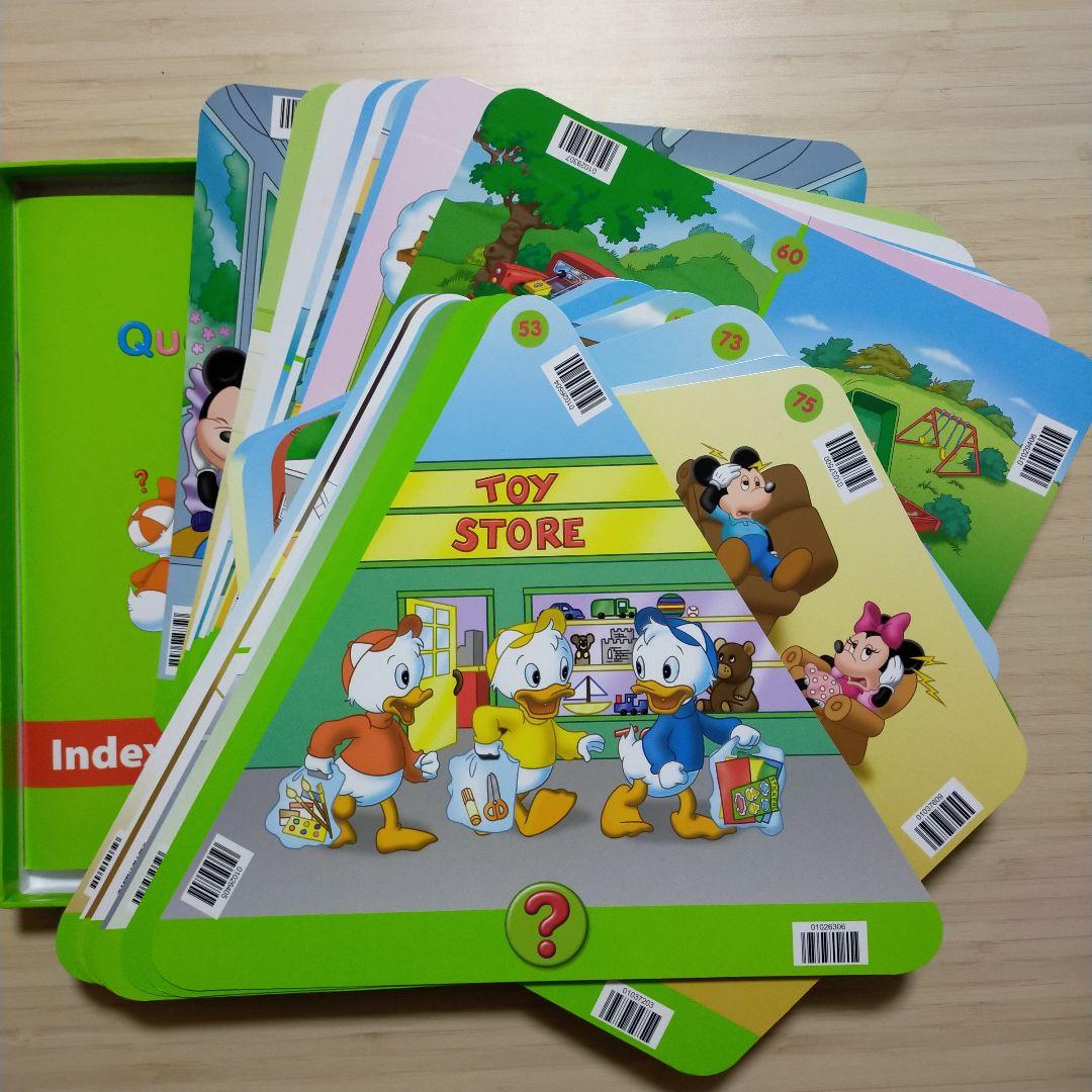 Disney Question and Answer Cards　ディズニー英語