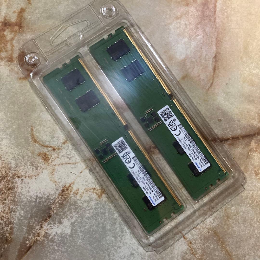 メモリー Samsung DDR5 UDIMM 8GB PC5-4800B