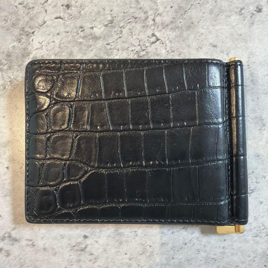 バ*ル様 Yves Saint Laurent マネークリップウォレット