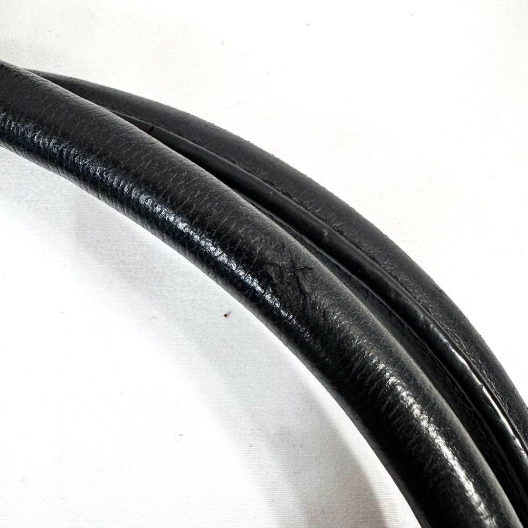 美品 コーチ バッグ メトロポリタン ハンド ショルダー ビジネス レザー 黒