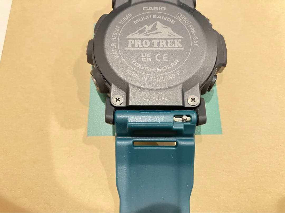 カシオ　プロトレック　腕時計　電波ソーラー　PRW-35Y-3JF 軽量　防水