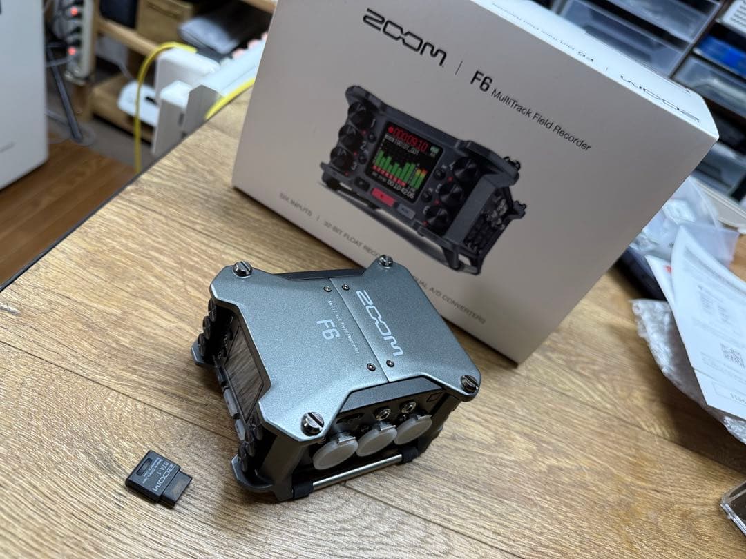 ZOOM F6レコーダー & BTA-1 Bluetoothアダプタ