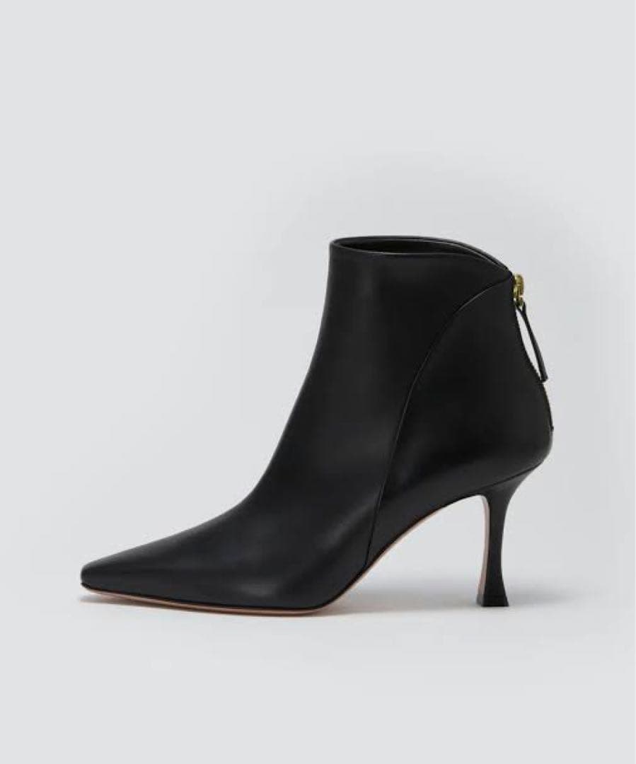 ペリーコPELLICO／VENEREショートブーツ 8.0cmブラック(38)