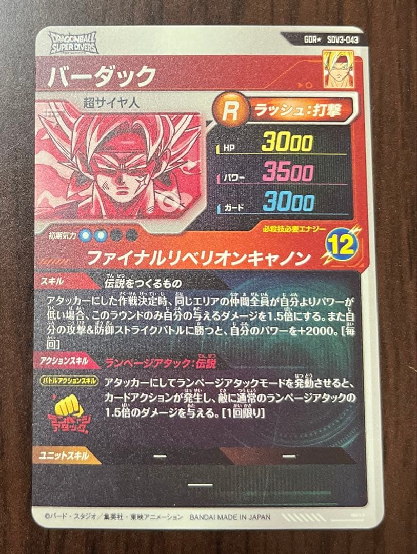 SDV3-043 バーダック　パラレル