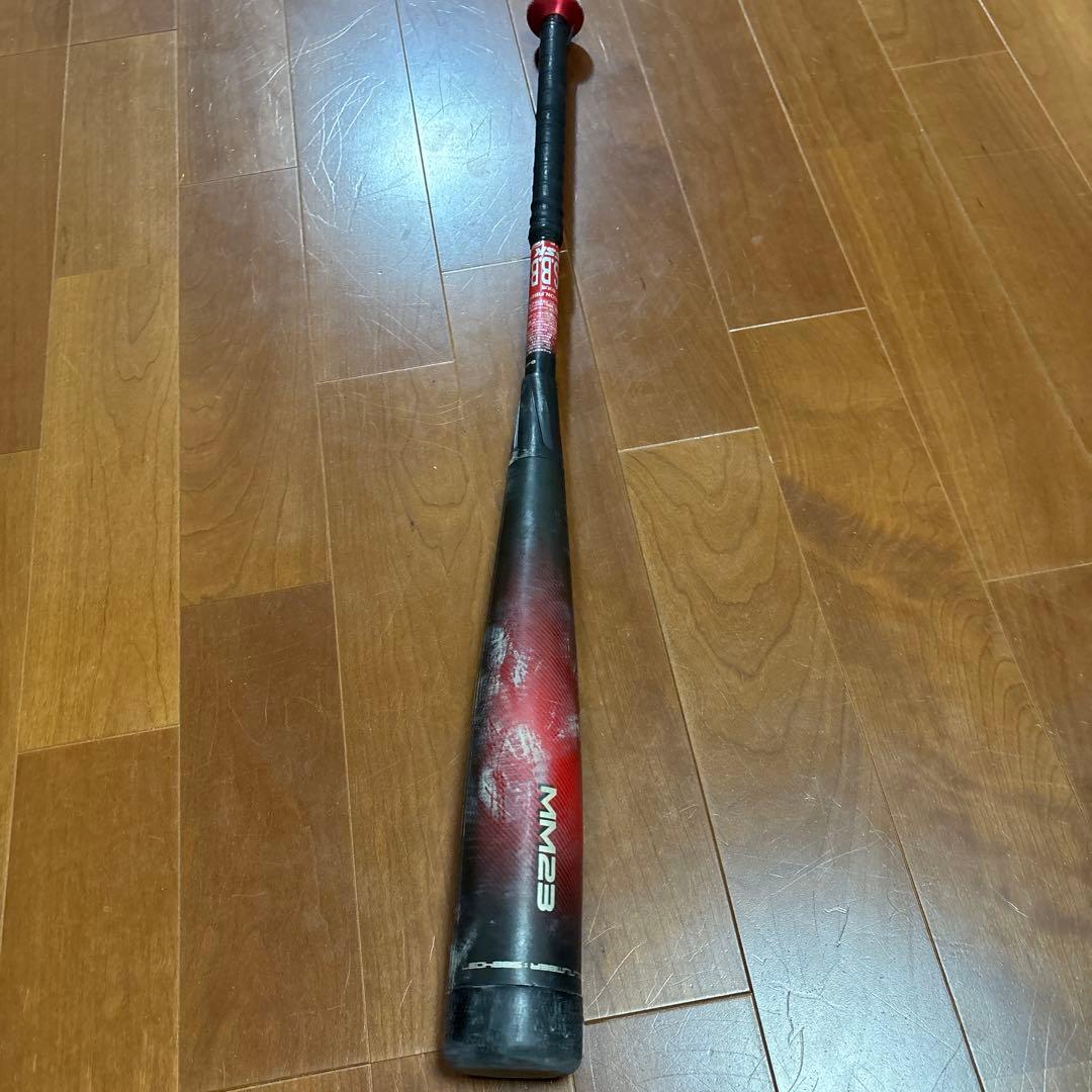 MM23 軟式バット 赤/黒