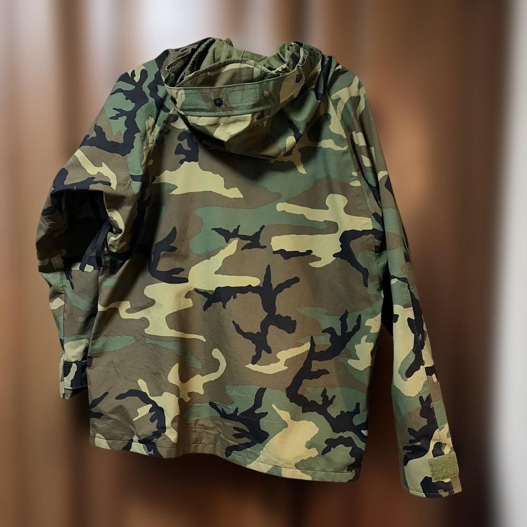 ECWCS ゴアテックス パーカー ウッドランドカモ MEDIUM