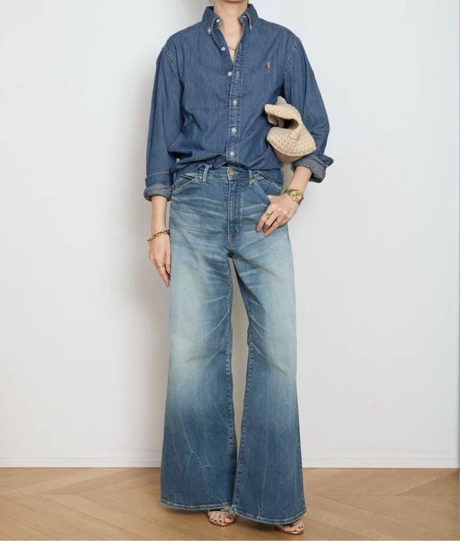 ドゥーズィエムクラス 【SURT/サート】MANNISH BAGGYデニムワイド