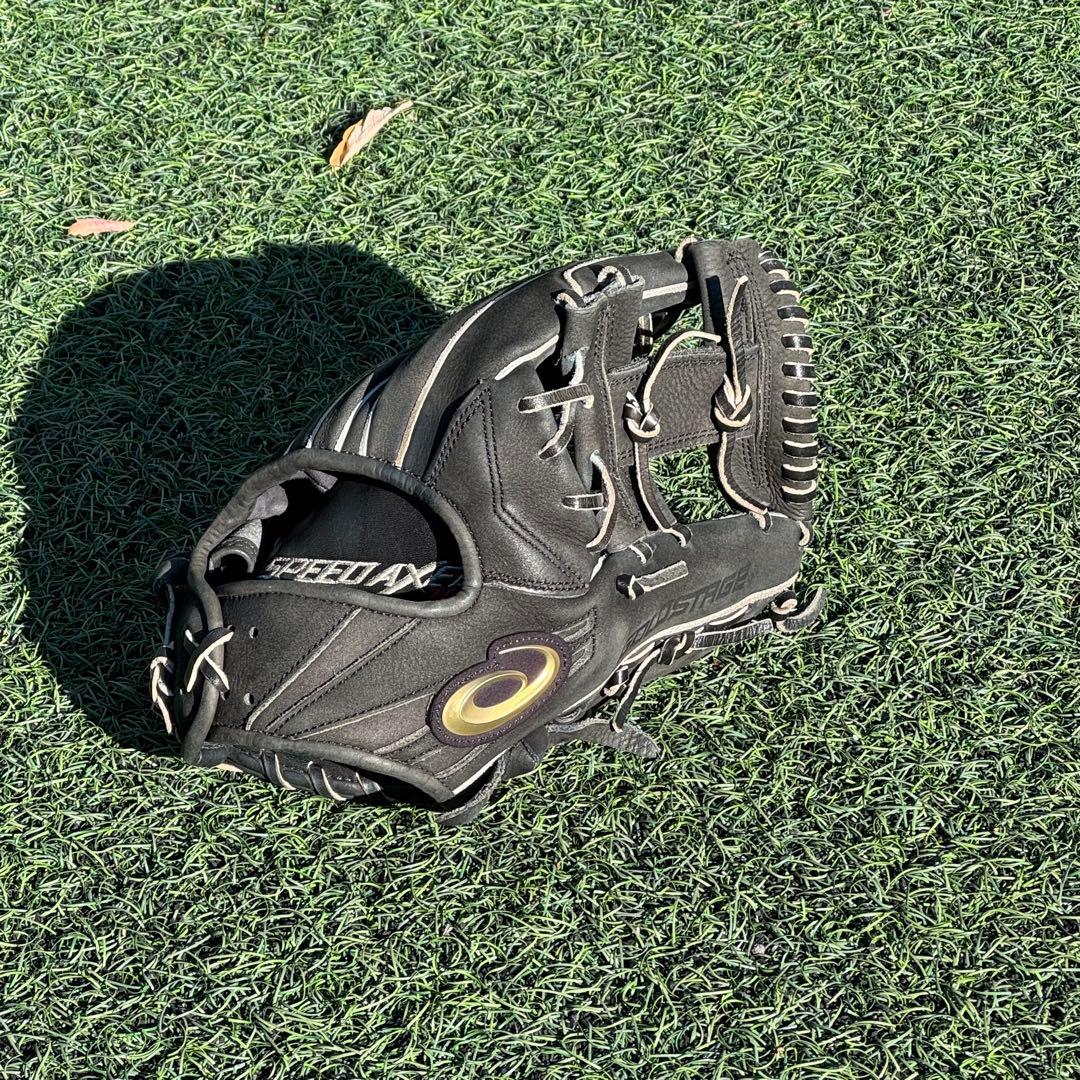 ALSKKU アシックス ヌバック 硬式内野手グローブ