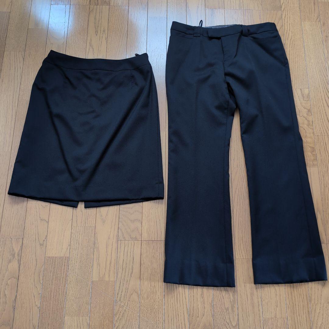 nline ビジネススーツ 3点セット レディース 15号