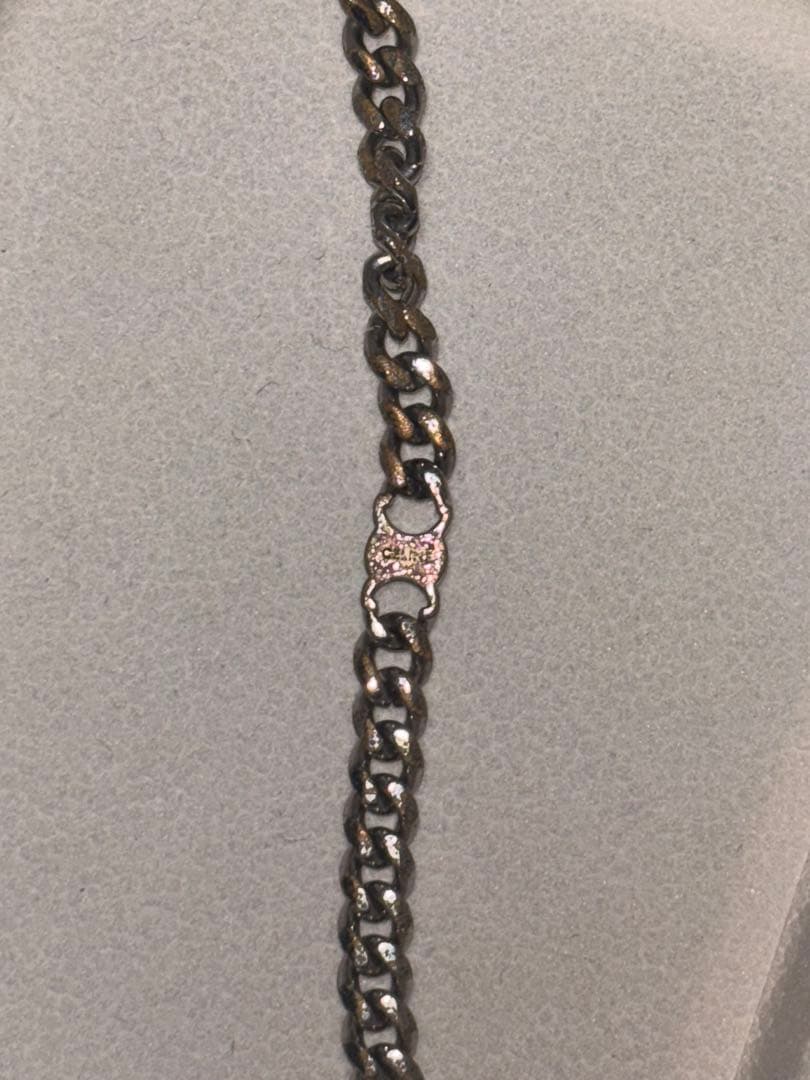 CELINE シルバー チェーンブレスレット