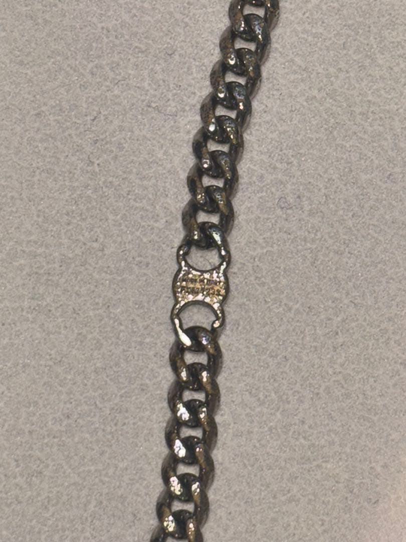 CELINE シルバー チェーンブレスレット