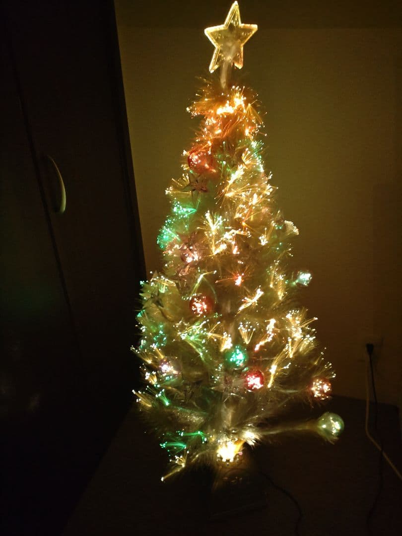 ファイバー　クリスマスツリー