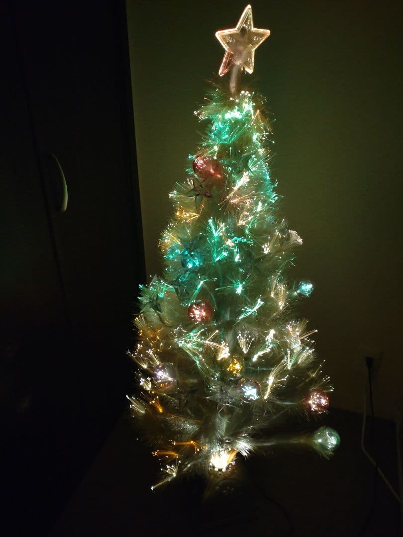 ファイバー　クリスマスツリー