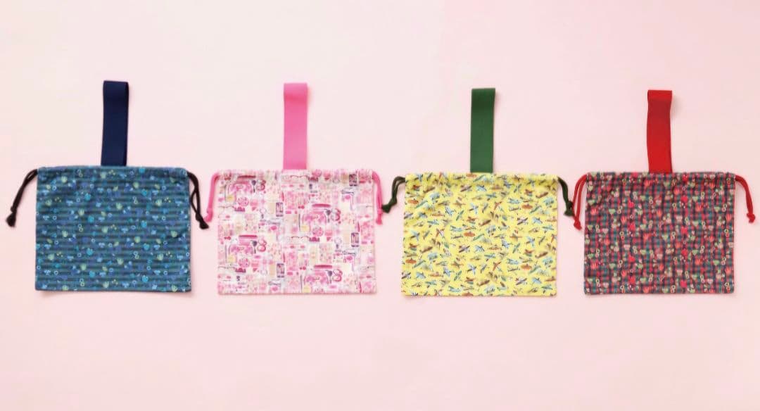 【新品未開封】familiar リバティ巾着 店舗限定完売品