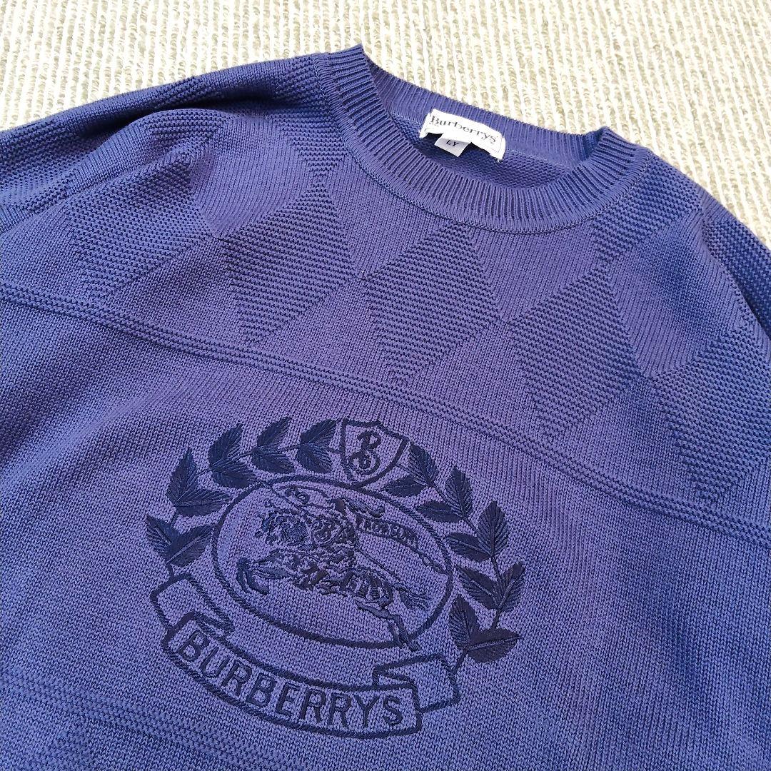 BURBERRY Burberry's ニット セーター ホースロゴ アーガイル