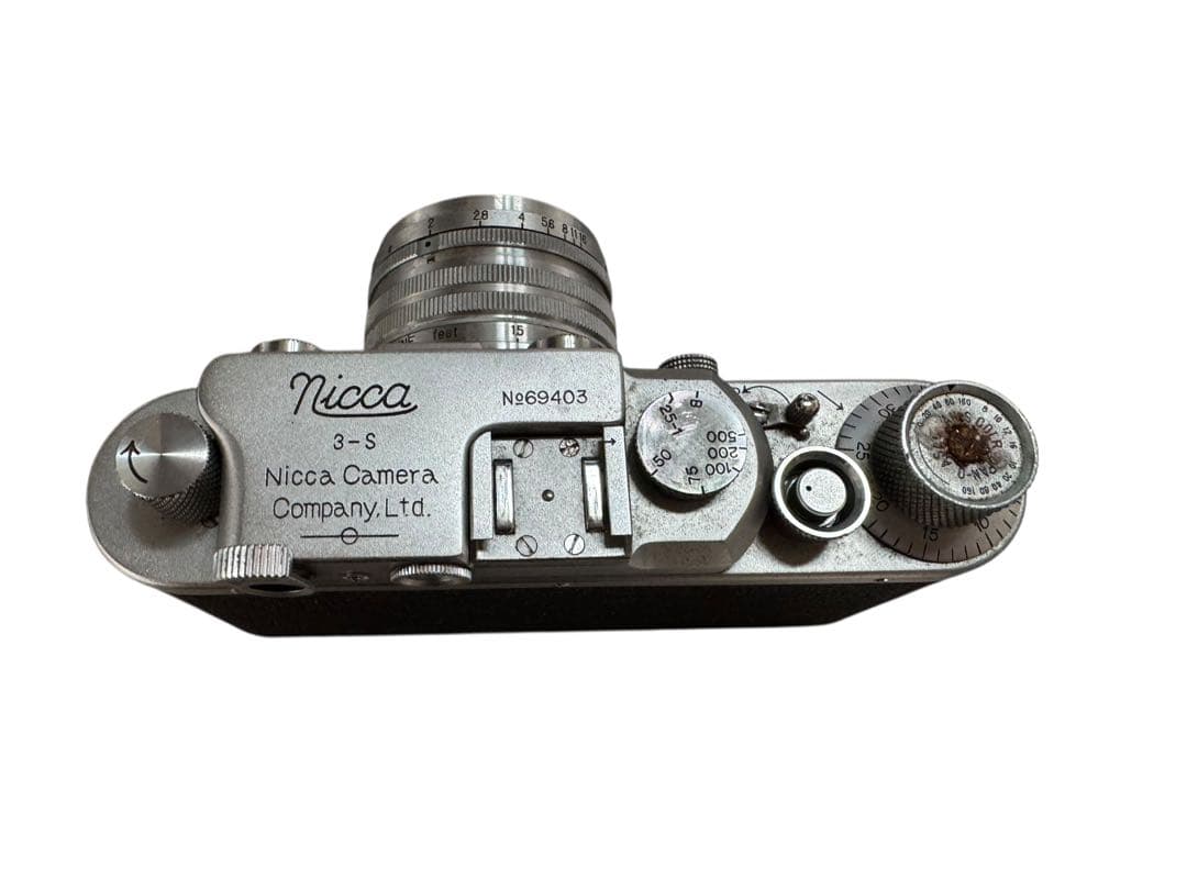 Nicca 3-S レンジファインダーカメラ　NIKKOR HC 50mm F2