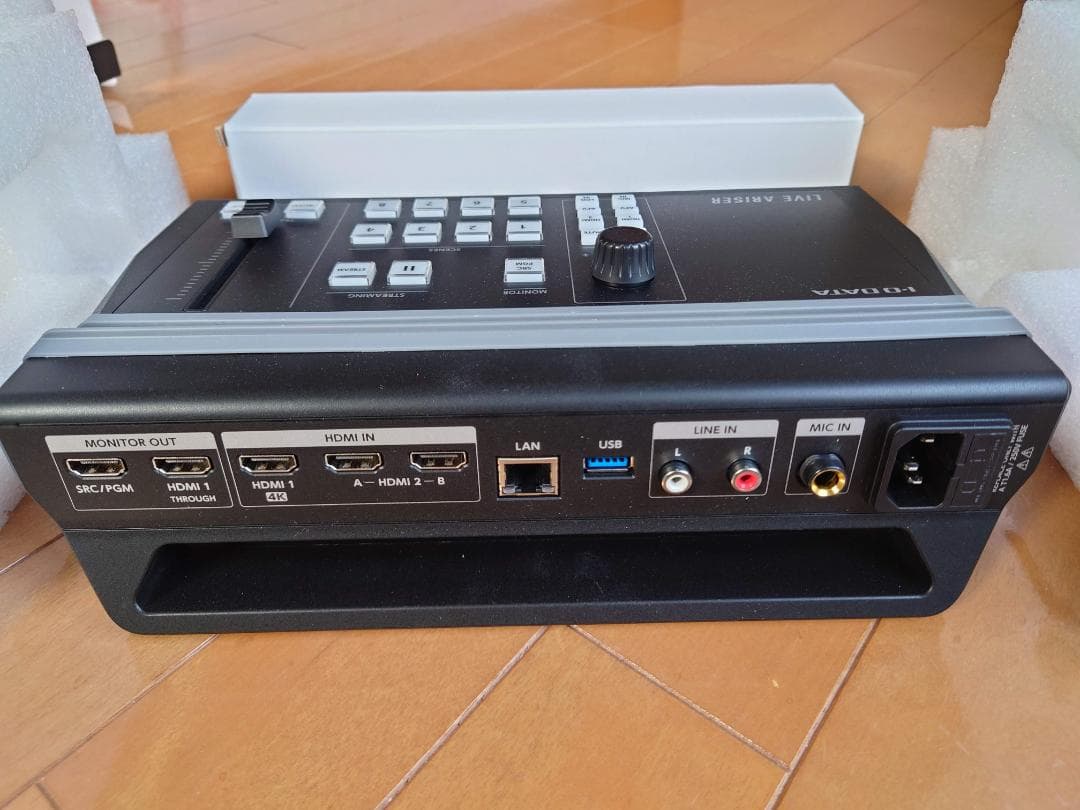 アイ・オー・データ LIVE ARISER iPad連動型ストリーミングBOX