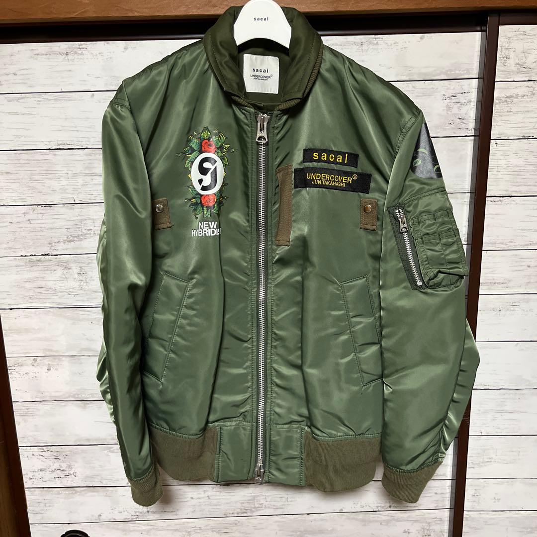 sacai undercover MA-1 ブルゾン ボンバージャケット