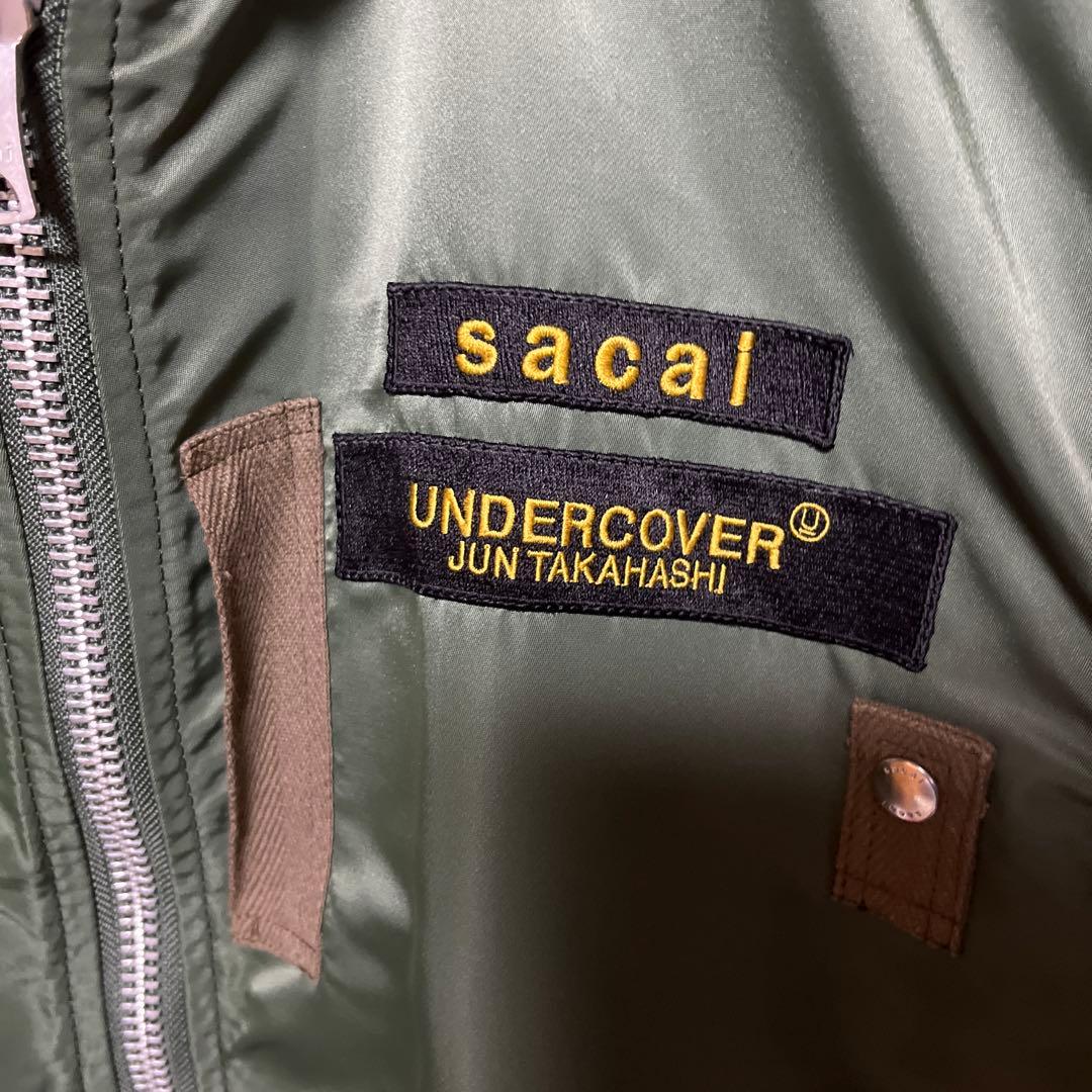 sacai undercover MA-1 ブルゾン ボンバージャケット
