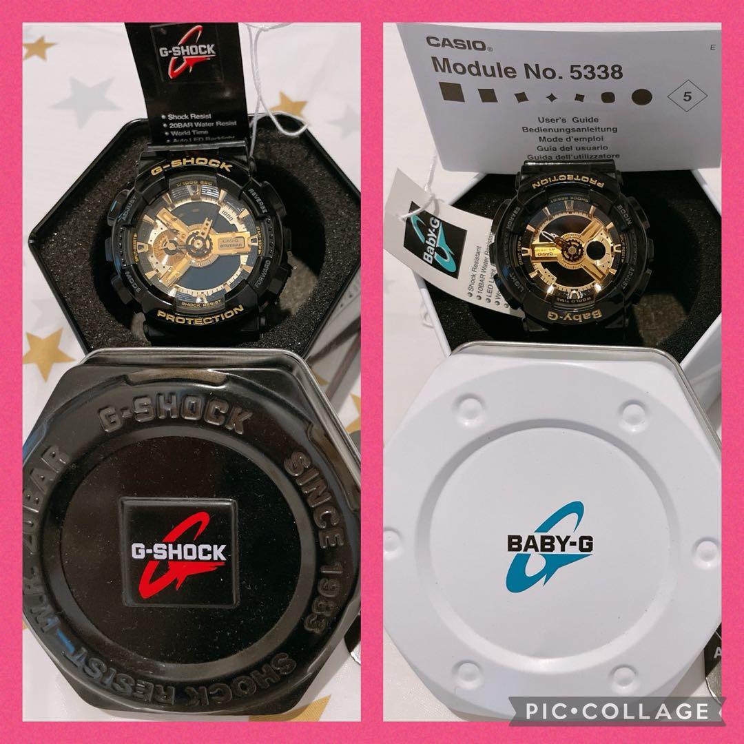 限定値下げ‼️G-SHOCK and BABY-G メンズレディースセット売り