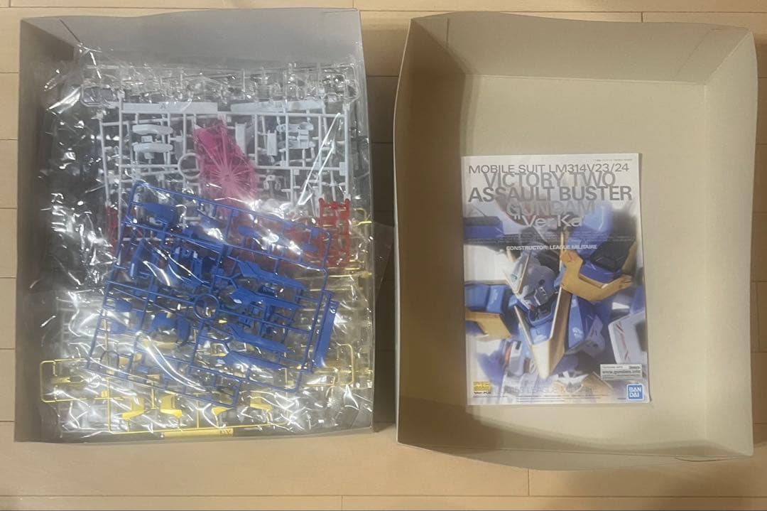 MG 1/100 V2アサルトバスターガンダム Ver.Ka