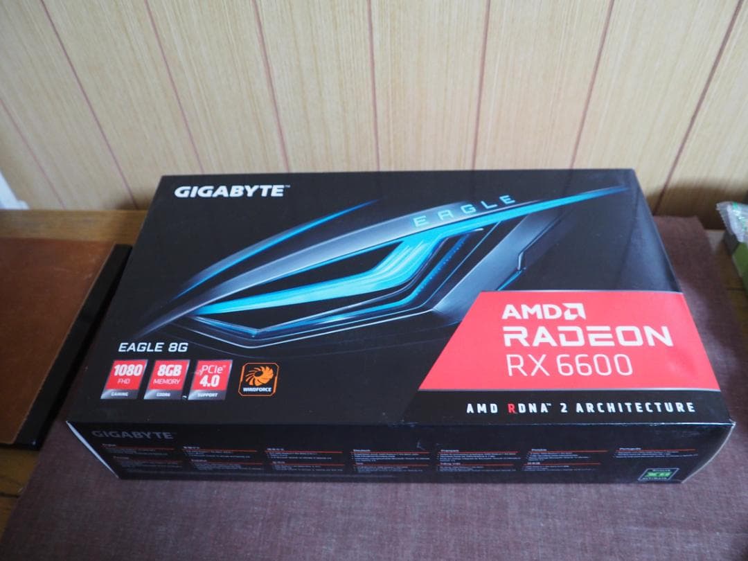 メ*カ様 【グラボ】GIGABYTE　RADEON　RX6600無印　GPU