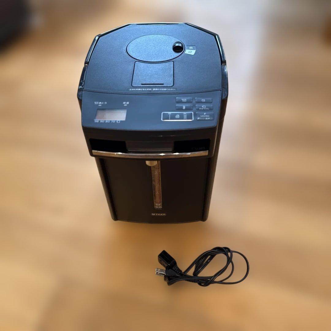 2024年製　タイガー蒸気レスVE電気まほうびん　PIM-G300 ブラック