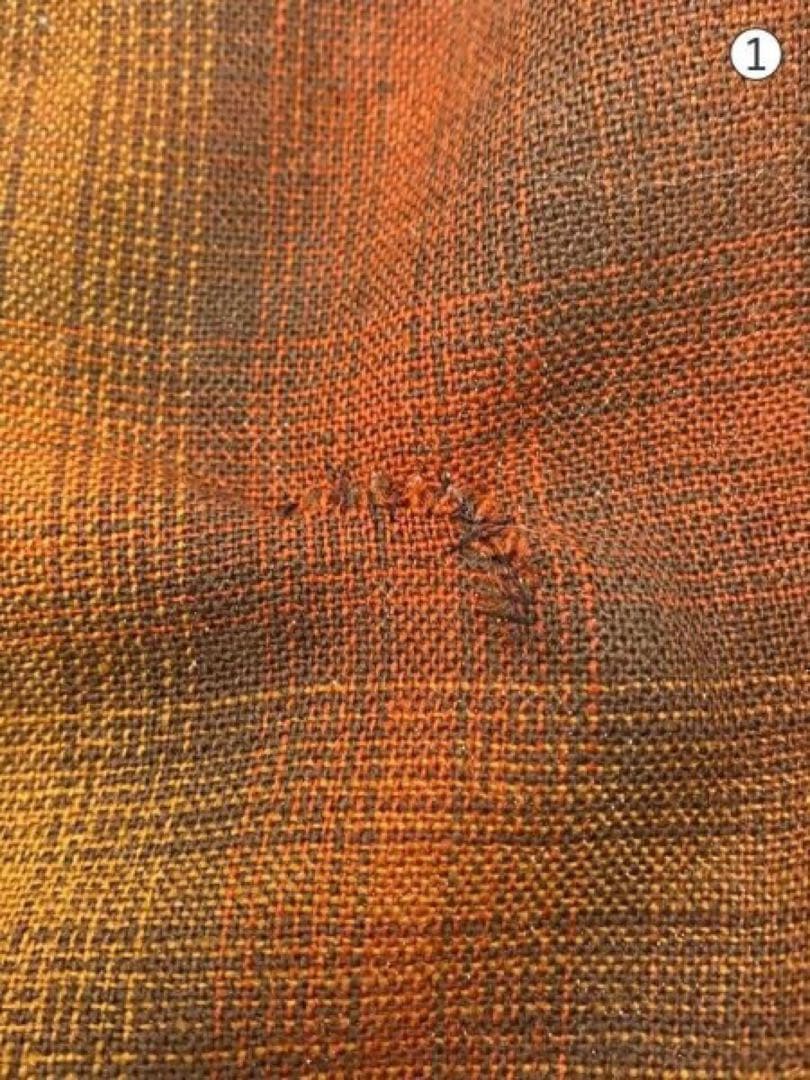 60s ペンドルトン オンブレ チェック シャツ L ブラウン