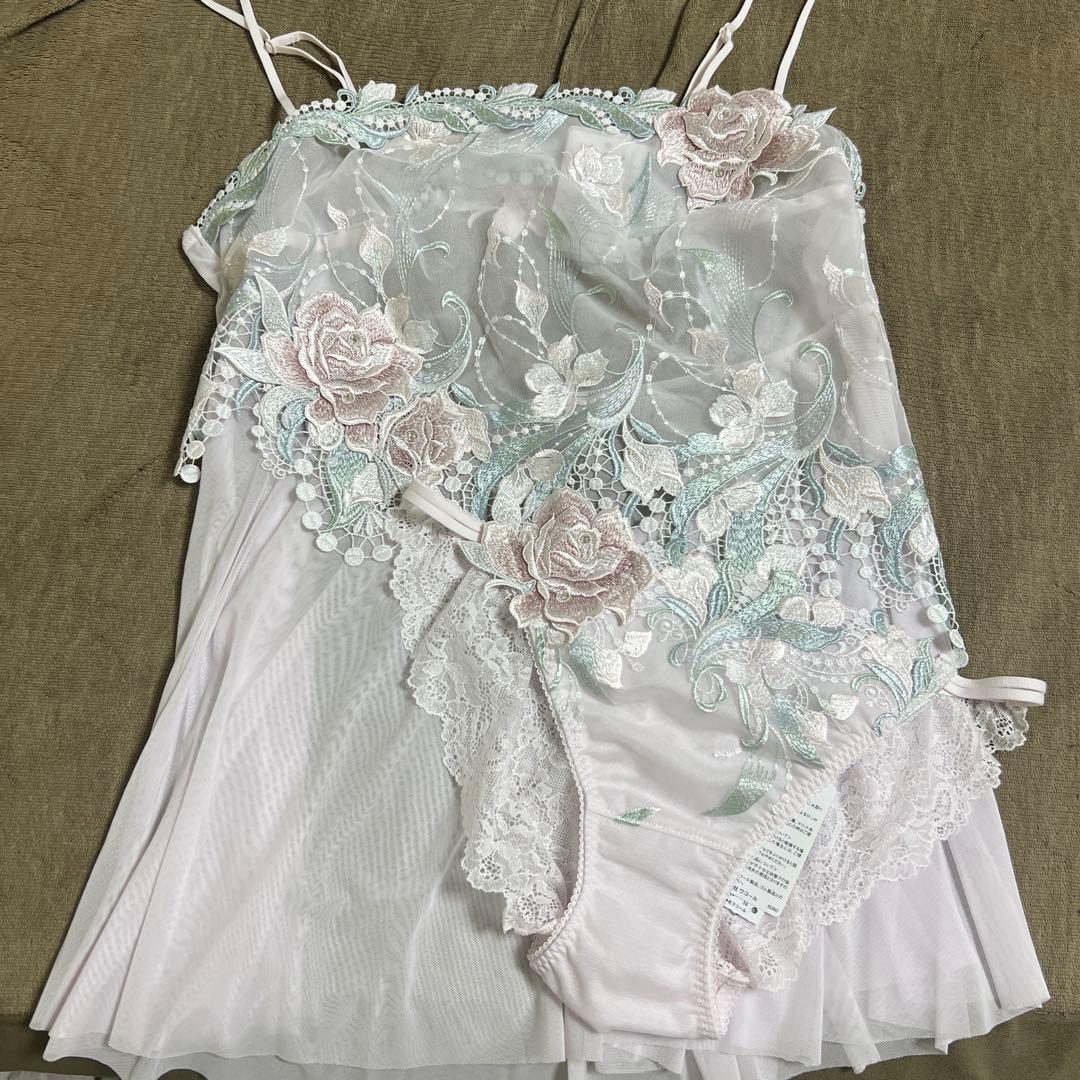 サルート 22group ラプンツェル キャミソール・レースショーツ LLサイズ