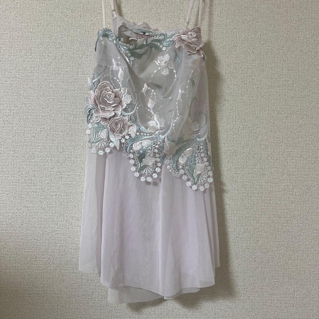 サルート 22group ラプンツェル キャミソール・レースショーツ LLサイズ