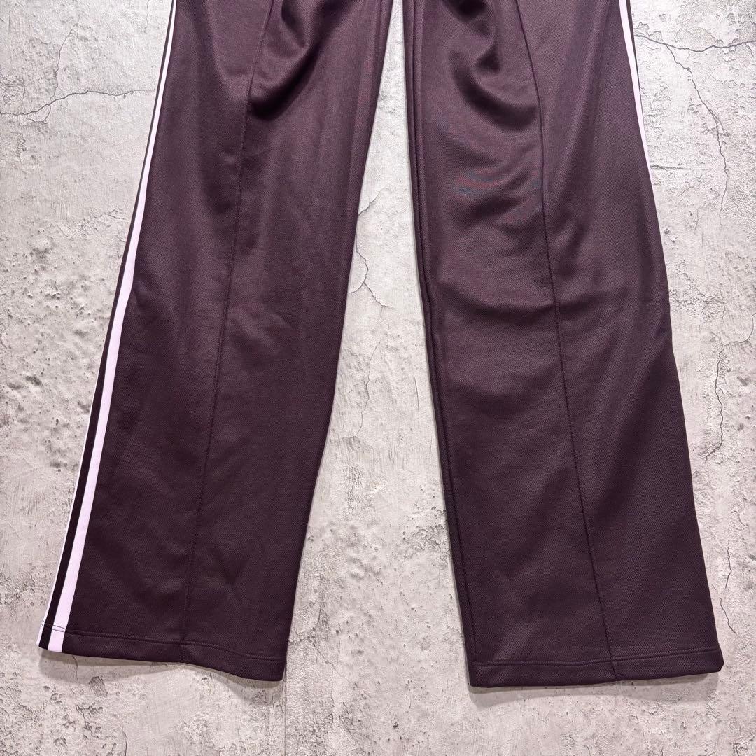 ☆人気　adidas ジャージ　トラックパンツ　ブラウン×ピンク　XS