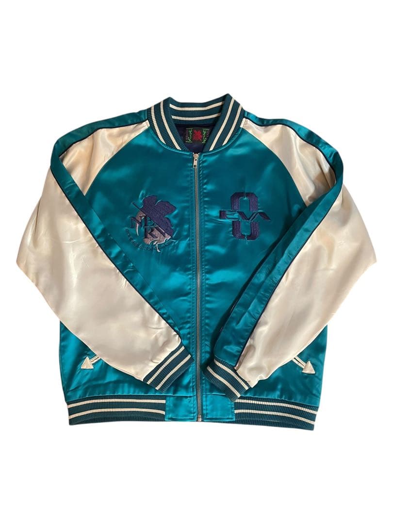 テ*ウ様 値段交渉可！　錦　エヴァンゲリオン　綾波レイ　スカジャン