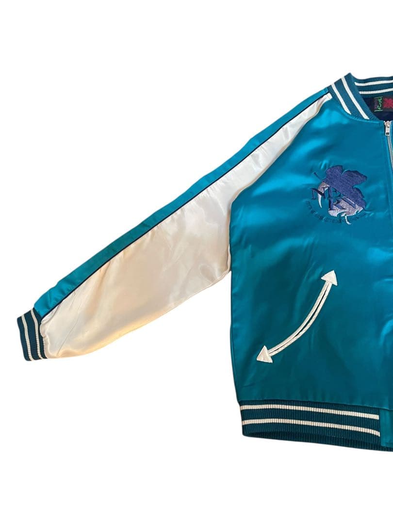 テ*ウ様 値段交渉可！　錦　エヴァンゲリオン　綾波レイ　スカジャン